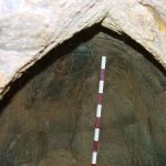 Le souterrain respecte partout la forme ogivale, notamment pour les loges.